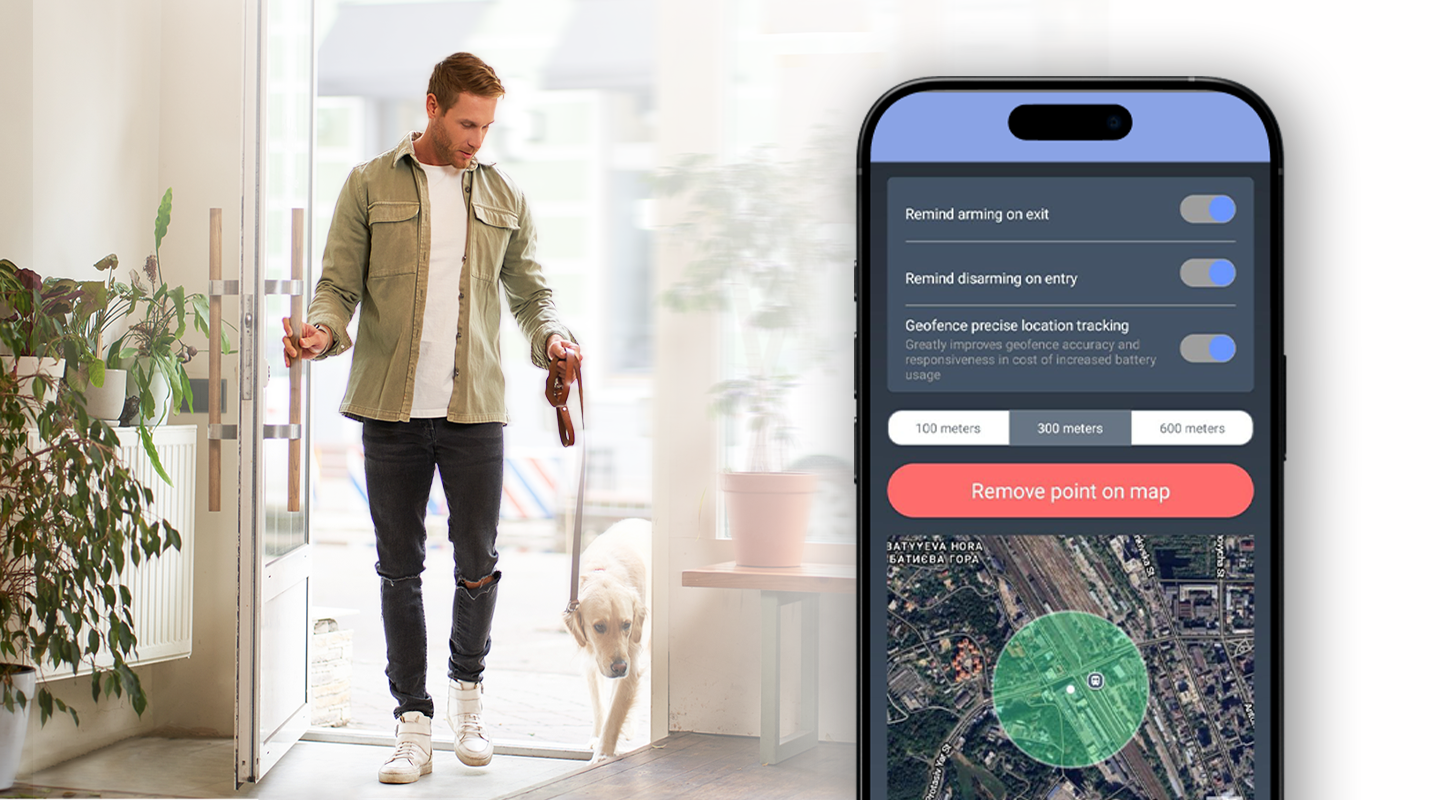 Your security system will remind you to arm/disarm it